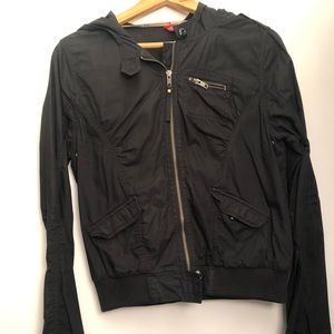 Black H&M Bomber Jacket